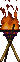 standing torch